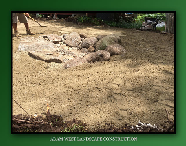 Hopkinton patio & firepit