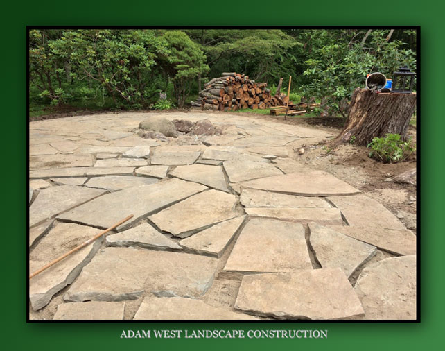 Hopkinton patio & firepit