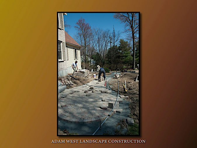 Tumbled paver pak & walkway