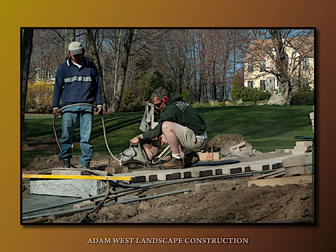 Tumbled paver pak & walkway