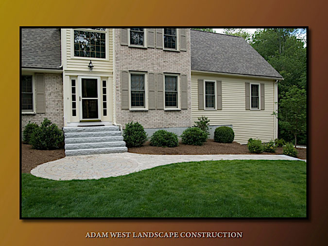 Tumbled paver pak & walkway