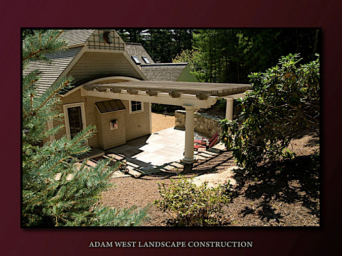 Used granite steps & NE walls