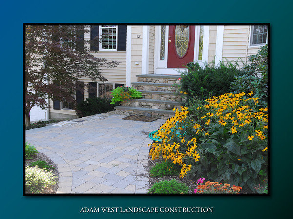 Tumbled pavers, bluestone & Rounded NE fieldstone