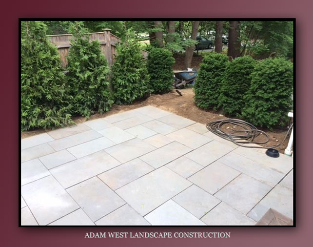 Wellesley bluestone patio expansion